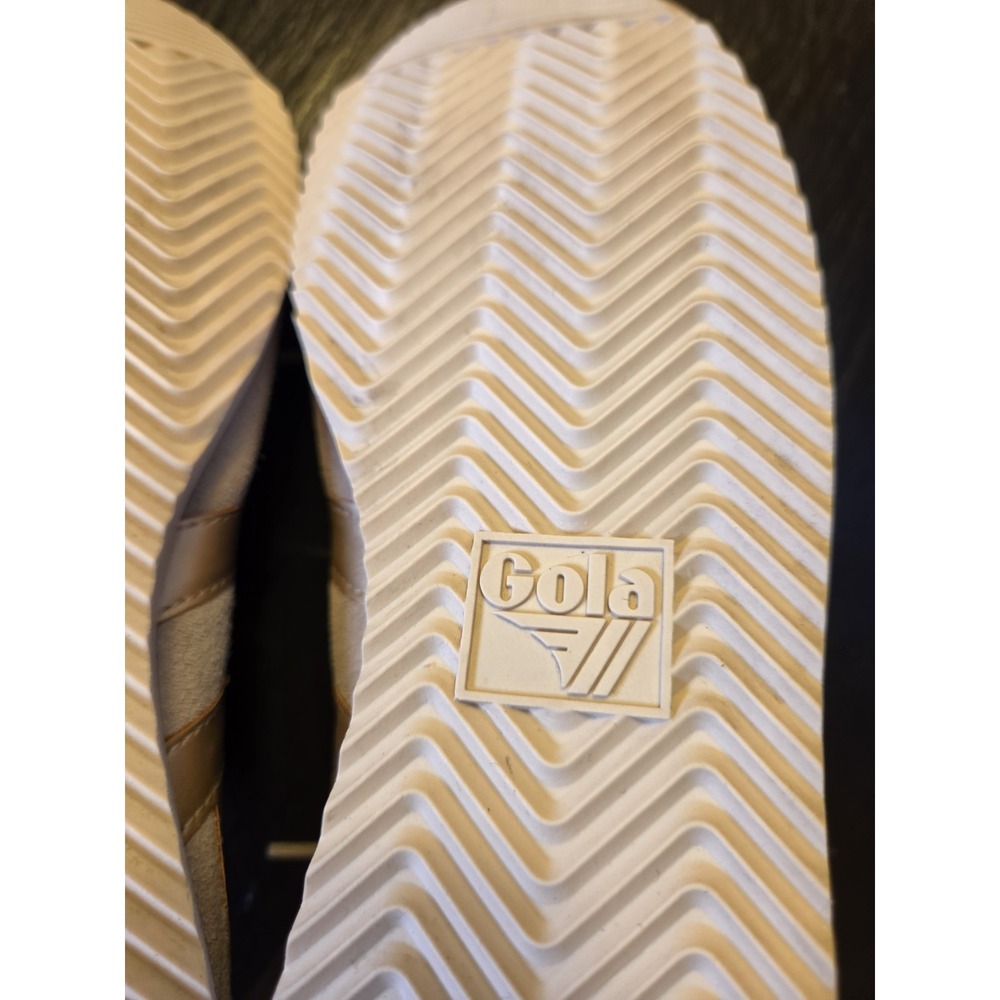 NEW! Gola Women's Bullet Pearl Trainers Suede Casual Sneakers Bone Size 7.5 $120 - Picture 9 of 14